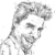 Tom Cruise, Caricature, Editorial Illustration