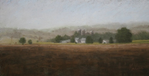 Landscape Pastel Painting